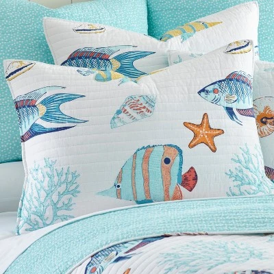 Barrier Reef Quilt Set - Levtex Home 4 Barrier Reef Quilt Set - Levtex Home - Image 2