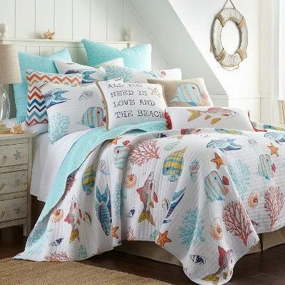 Barrier Reef Quilt Set - Levtex Home 8 Barrier Reef Quilt Set - Levtex Home - Image 6