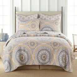 Luiza Multicolored Quilt Set - Levtex Home -QUILTS Sales unnamed file 3079