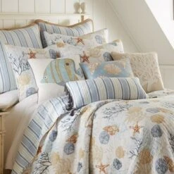Coral Sealife Quilt Set - Levtex Home