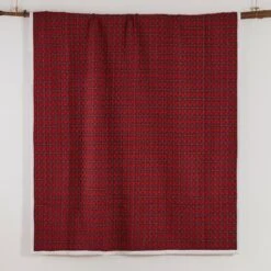 Plaid Fur Quilt Set - One Twin Quilt and One Standard Sham - Levtex Home -QUILTS Sales unnamed file 3141