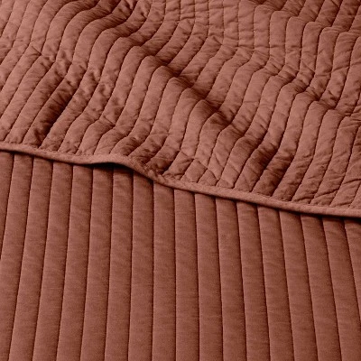 Washed Cotton Sateen Quilt - Threshold™ Sage 6 Washed Cotton Sateen Quilt - Threshold™ Sage - Image 4