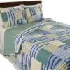 Hastings Home Lynsey Twin Quilt Set - 2 Pieces, Blue/Green/Yellow 1 Hastings Home Lynsey Twin Quilt Set - 2 Pieces, Blue/Green/Yellow -QUILTS Sales unnamed file 3204
