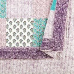 Numbra Quilt - Jessica Simpson Purple/turquoise/white 11 Numbra Quilt - Jessica Simpson Purple/turquoise/white -QUILTS Sales unnamed file 3211