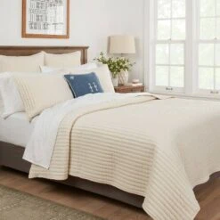 Matte Velvet Solid Quilt - Threshold™ Caramel