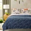 Barefoot Bungalow Willow Reversible 2-Piece Quilt & Pillow Sham Set, Multicolor -QUILTS Sales unnamed file 3243