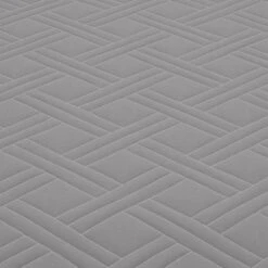 Gray Quilt Coverlet- For Twin Size Beds-Basket Weave Quilted Pattern-Soft & Lightweight Bedding for All Seasons by Hastings Home -QUILTS Sales unnamed file 3256