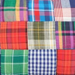 C&F Home Madras Plaid Twin Quilt