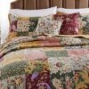 Greenland Home Fashions Greenland Home Fashion Antique Chic Quilt & Sham Bonus Set 4-Piece, Multicolor - Twin -QUILTS Sales unnamed file 3277