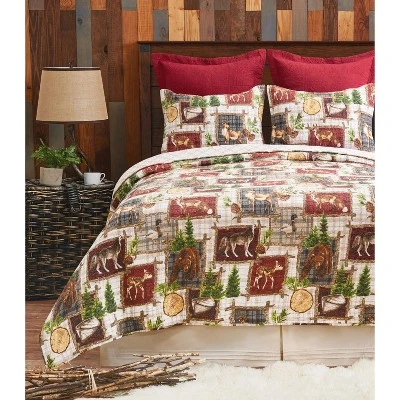 C&F Home Bryson Retreat Reversible Rustic Twin Quilt Set 4 C&F Home Bryson Retreat Reversible Rustic Twin Quilt Set - Image 2