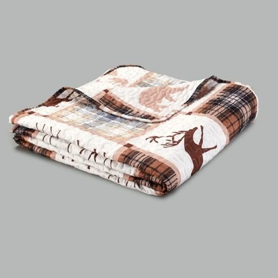 The Lakeside Collection Lakeside Rustic Lodge Quilt - Decorative Bedding for Winter Cabin 5 The Lakeside Collection Lakeside Rustic Lodge Quilt - Decorative Bedding for Winter Cabin - Image 3
