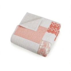 Lago Quilts - Jessica Simpson Coral/white