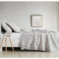 Cottage Classics Brigette Comforter Sets Quilt Set Gray -QUILTS Sales unnamed file 3451