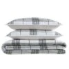 Cottage Classics Cottage Plaid Quilt Set White/black -QUILTS Sales unnamed file 3496
