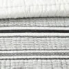 Hearth & Hand With Magnolia Textured Stripe Quilt Railroad Gray - Hearth & Hand with Magnolia -QUILTS Sales unnamed file 354
