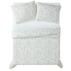 Twin XL 2pc Jasper Quilt Set Gray - Brooklyn Loom -QUILTS Sales unnamed file 3548