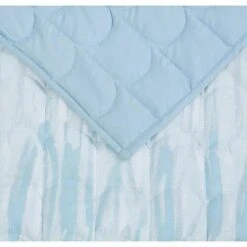 Brooklyn Loom Trevor Quilt Set Blue/white