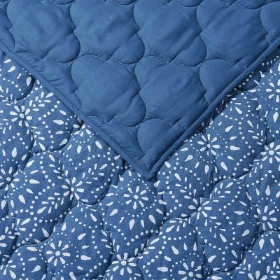 Brooklyn Loom Katrine Quilt Set Blue 2 Brooklyn Loom Katrine Quilt Set Blue -QUILTS Sales unnamed file 3586