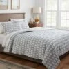 Cotton Clipped Triangle Quilt Off-White/Navy - Threshold™ -QUILTS Sales unnamed file 3600