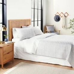 Best Quilts 2022 50 Hearth & Hand With Magnolia Heathered Quilt - Hearth & Handâ„¢ with Magnolia Twilight Taupe