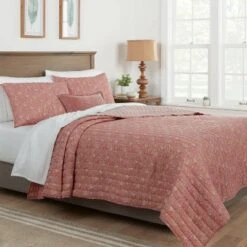 Reversible Printed Voile Paisley Quilt - Threshold™