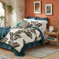Opalhouse Designed With Jungalow Printed Quilt Teal - Opalhouse™ designed with Jungalow™ -QUILTS Sales unnamed file 366