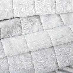 Heavyweight Linen Blend Quilt - Casaluna™ White -QUILTS Sales unnamed file 3665