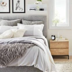 Channel Stitch Velvet Quilt - Threshold Warm Blush -QUILTS Sales unnamed file 3679