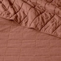 Space Dyed Cotton Linen Quilt - Threshold™ Khaki -QUILTS Sales unnamed file 3685