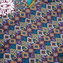 Lush Decor Boho Stripe Quilt Set - Lush Décor Turquoise/tangerine -QUILTS Sales unnamed file 3693