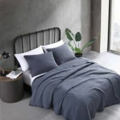 Cloud Solid Quilt & Sham Set - City Scene Gray 11 Cloud Solid Quilt & Sham Set - City Scene Gray -QUILTS Sales unnamed file 370