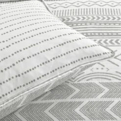 Lush Decor 3pc Hygge Geo Quilt Set - Lush Décor Taupe/white -QUILTS Sales unnamed file 3732
