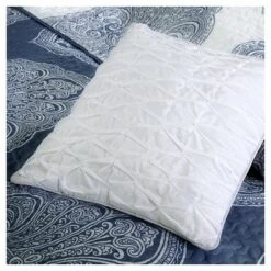 Madison Park Audra Large Medallion Reversible Quilted Coverlet Set - 6pc Navy -QUILTS Sales unnamed file 3758