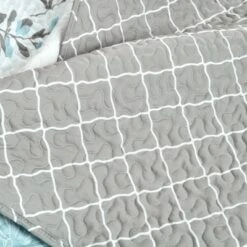 Lush Decor 3pc Aprile Reversible Quilt Set - Lush Décor Yellow/gray -QUILTS Sales unnamed file 3776