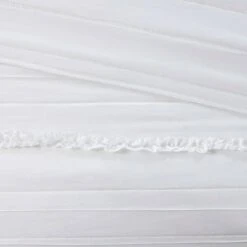 Madison Park Alexis Ruffle Quilted Coverlet Set - 4pc White -QUILTS Sales unnamed file 3784