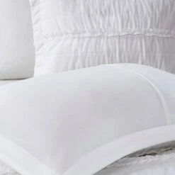 Madison Park Alexis Ruffle Quilted Coverlet Set - 4pc White -QUILTS Sales unnamed file 3787