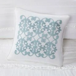 Madison Park Alexis Ruffle Quilted Coverlet Set - 4pc White -QUILTS Sales unnamed file 3788