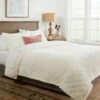 Sherpa & Plush Reversible Quilt - Threshold™ Cream -QUILTS Sales unnamed file 385