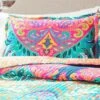 Lush Decor Boho Chic Quilt Set Turquoise/Navy - Lush Décor -QUILTS Sales unnamed file 3858