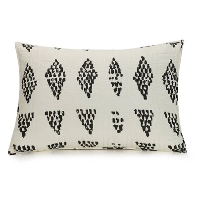 Prosperity Quilt & Sham Set Black/White - Jungalow by Justina Blakeney 3 Prosperity Quilt & Sham Set Black/White - Jungalow by Justina Blakeney