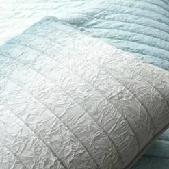 Lush Decor 3pc Crinkle Ombre Quilt Set - Lush Décor Blue/gray -QUILTS Sales unnamed file 3882