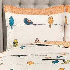 Lush Decor 7pc Rowley Birds Quilt Set - Lush Décor White 11 Lush Decor 7pc Rowley Birds Quilt Set - Lush Décor White -QUILTS Sales unnamed file 3895