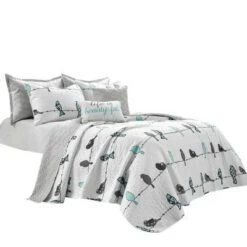 Lush Decor 7pc Rowley Birds Quilt Set - Lush Décor White 12 Lush Decor 7pc Rowley Birds Quilt Set - Lush Décor White -QUILTS Sales unnamed file 3896