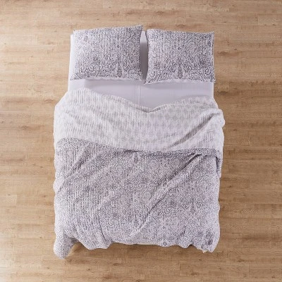 Homthreads Rachelle Quilt Set Gray 5 Homthreads Rachelle Quilt Set Gray - Image 3