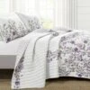 Lush Decor Tanisha Reversible Quilt Set - Lush Décor Navy/white -QUILTS Sales unnamed file 3964