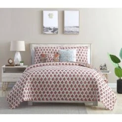 Paiten Quilt Set - VCNY Red