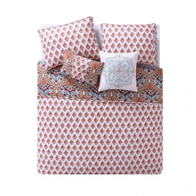 Paiten Quilt Set - VCNY Red 6 Paiten Quilt Set - VCNY Red - Image 4