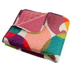 Reversible Evelyn Embossed Quilt Set Pink Rose - Yorkshire Home -QUILTS Sales unnamed file 4135