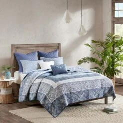 Urban Habitat Emily Reversible Cotton Coverlet Set 7pc -QUILTS Sales unnamed file 4185