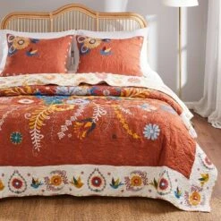 Topanga Quilt & Sham Set - Greenland Home Fashions -QUILTS Sales unnamed file 4199